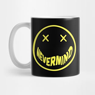 Nevermind Smiling - Yellow Mug